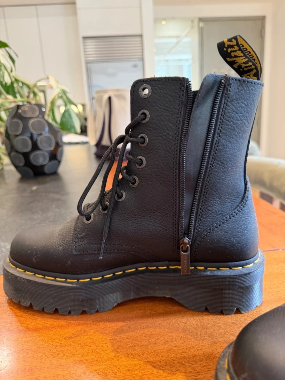 Men’s platform doc martens